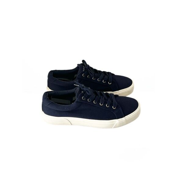 New Republic Bowery Low TopMen’s Navy Blue White Casual Sneakers Size 10.5 - Picture 5 of 9